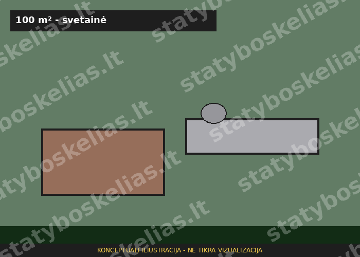 Namas 100 m² - nuotrauka 1