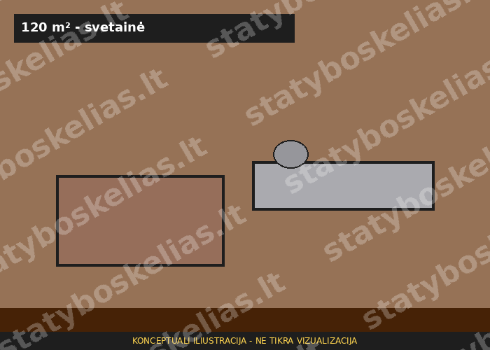 Namas 120 m² - nuotrauka 1