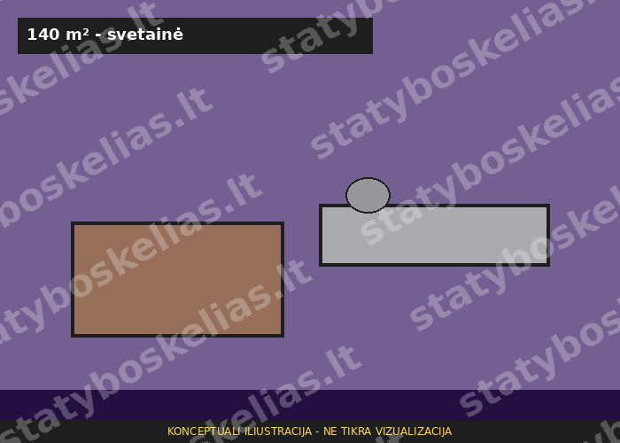 Namas 140 m² - nuotrauka 1