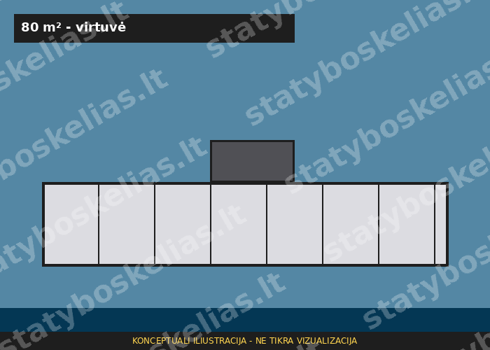 Namas 80 m² - nuotrauka 2